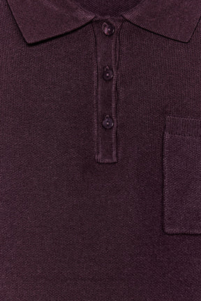 Knit Polo Shirt