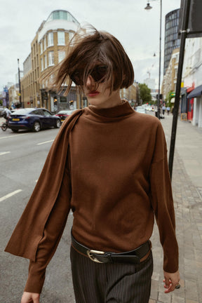 KNIT BOW JUMPER