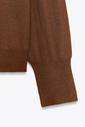 KNIT BOW JUMPER