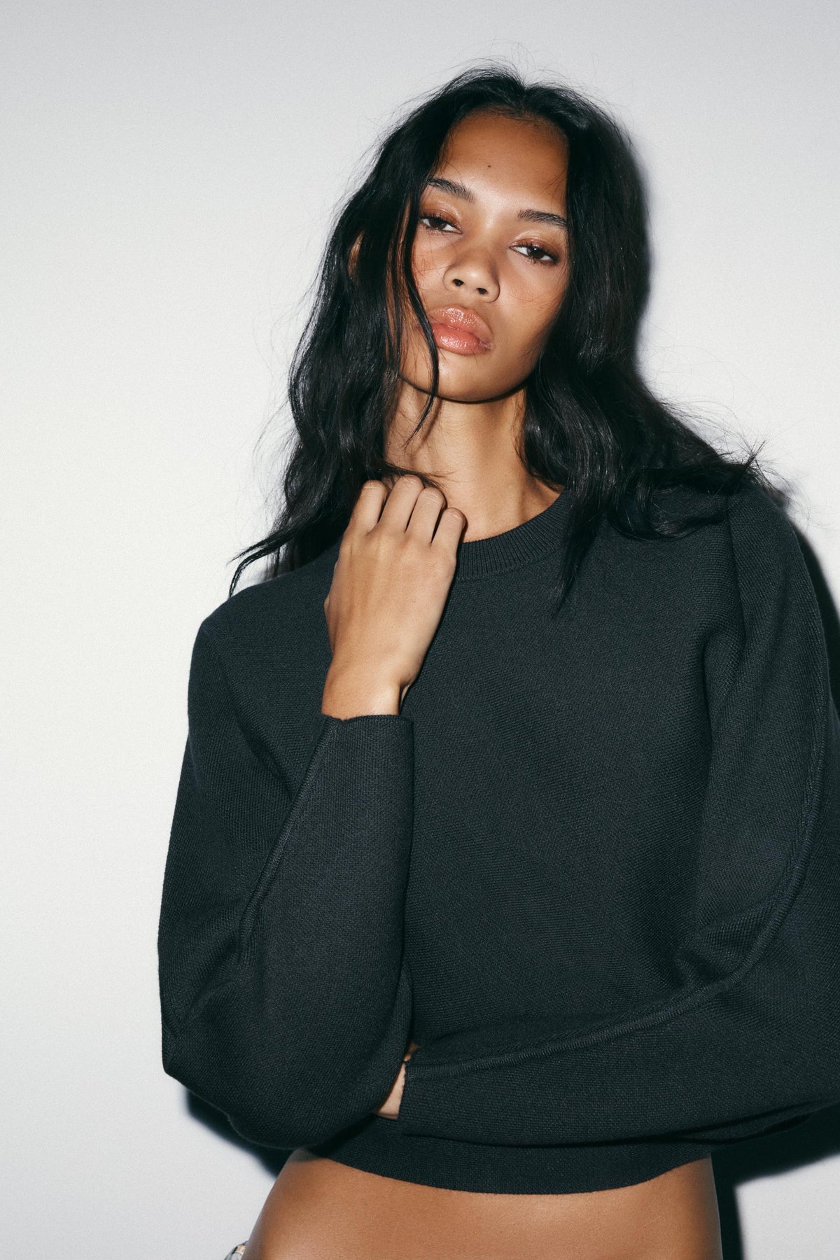 PLAIN KNIT JUMPER - Image 2