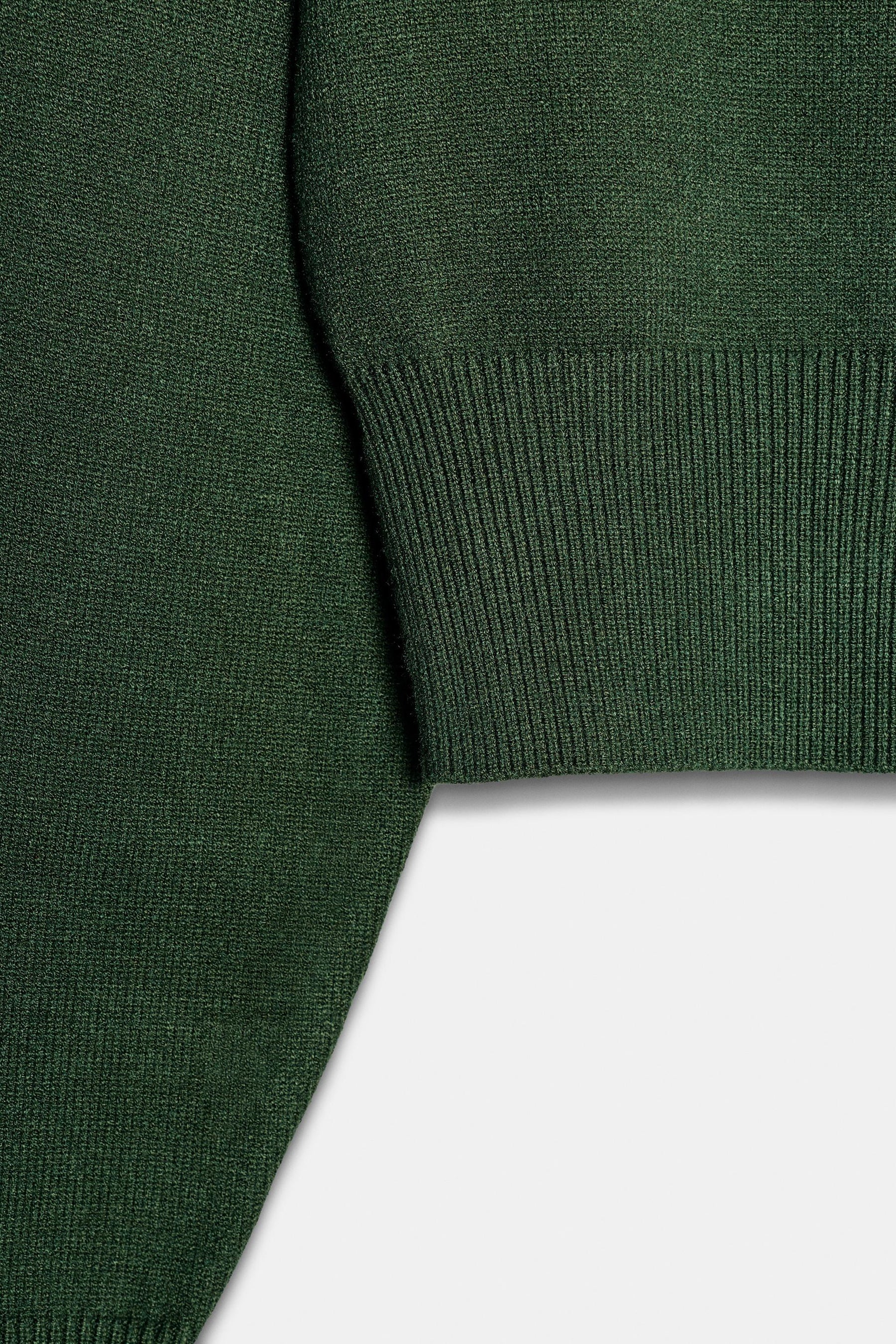 CROPPED KNIT JUMPER