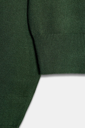 CROPPED KNIT JUMPER