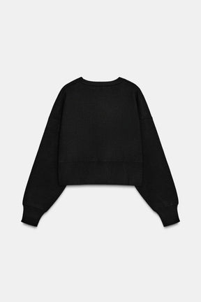 CROPPED KNIT JUMPER