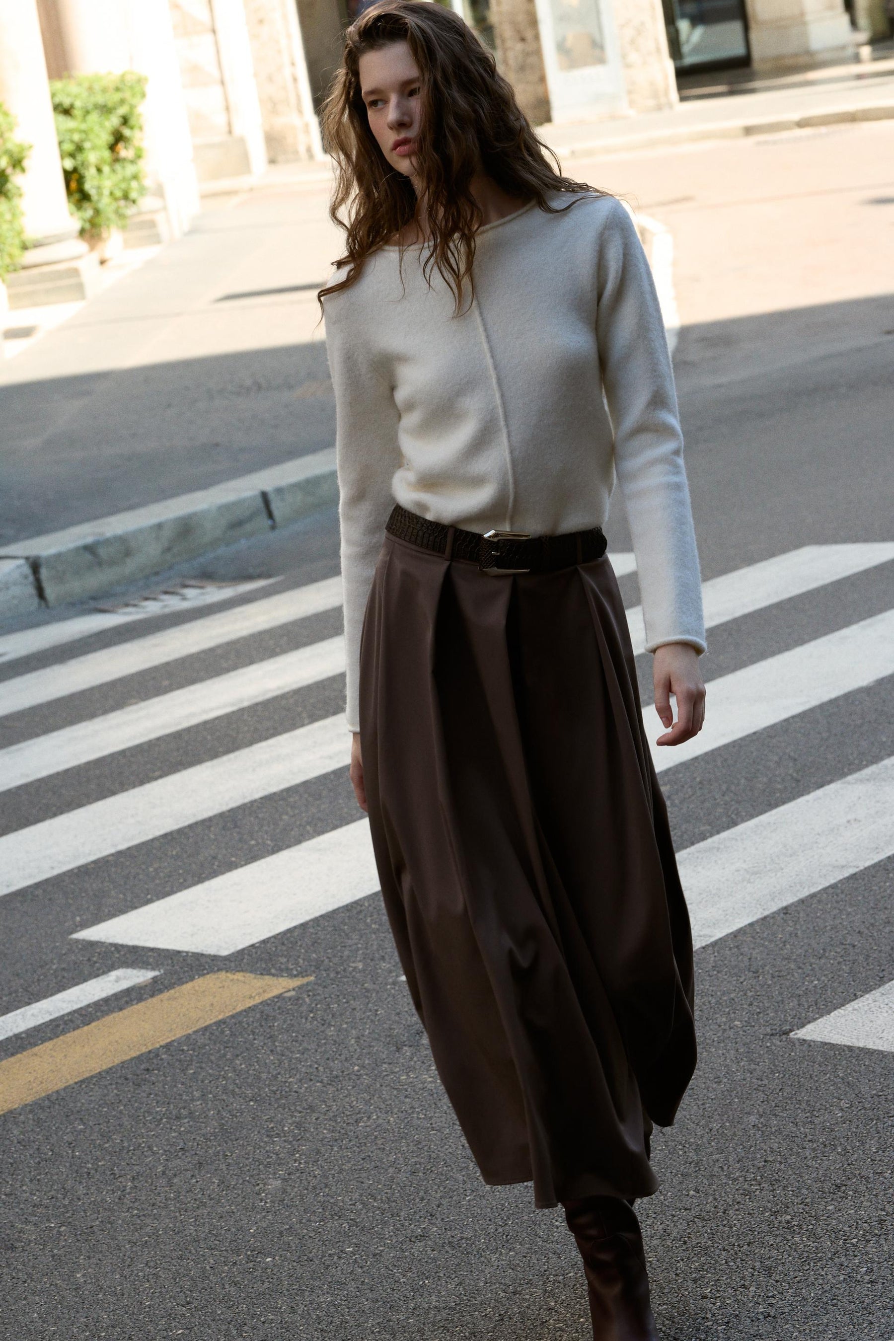 Weicher Strickpullover