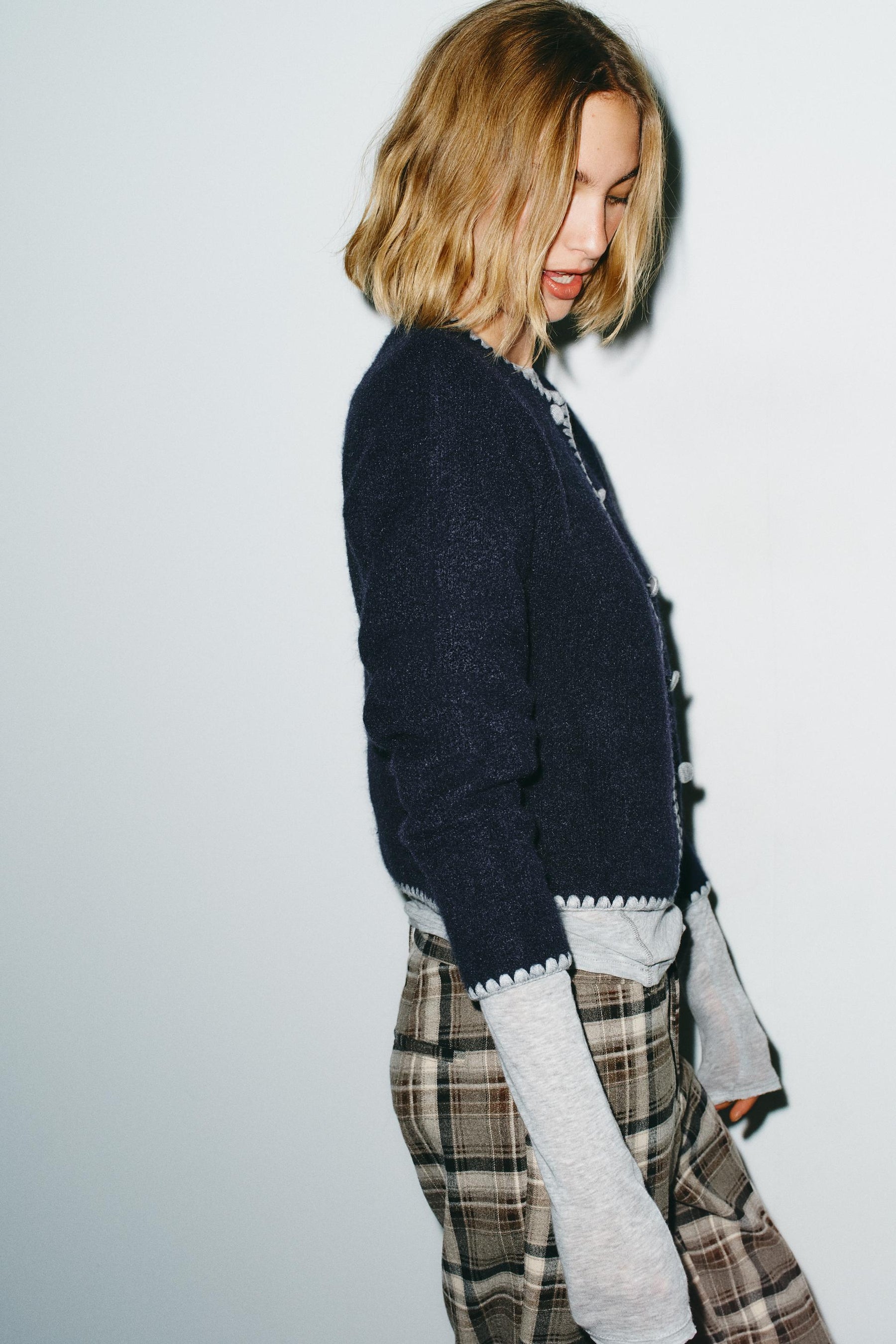 Embroidered Cardigan