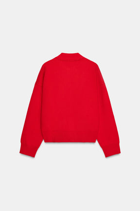KNIT POLO SHIRT
