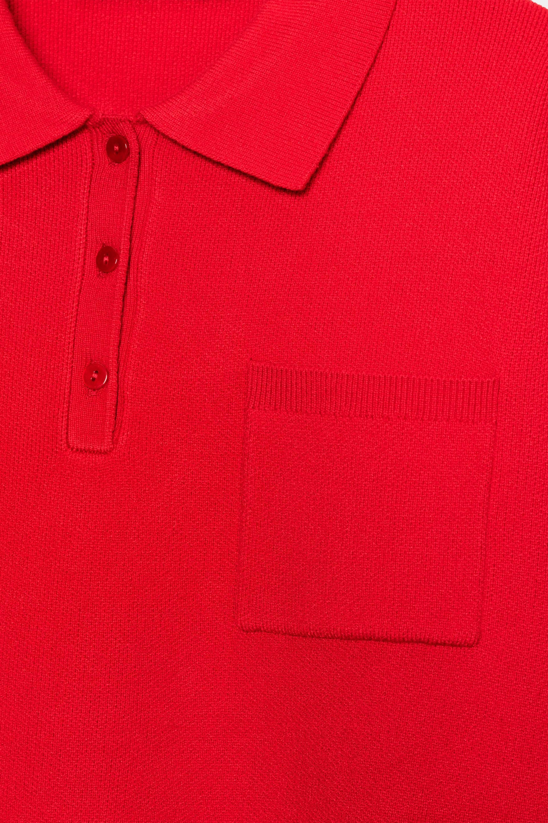 Knit Polo Shirt