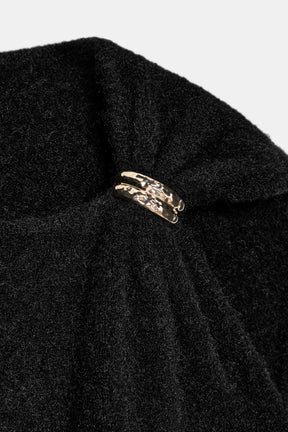 SLEEVELESS KNIT JUMPER