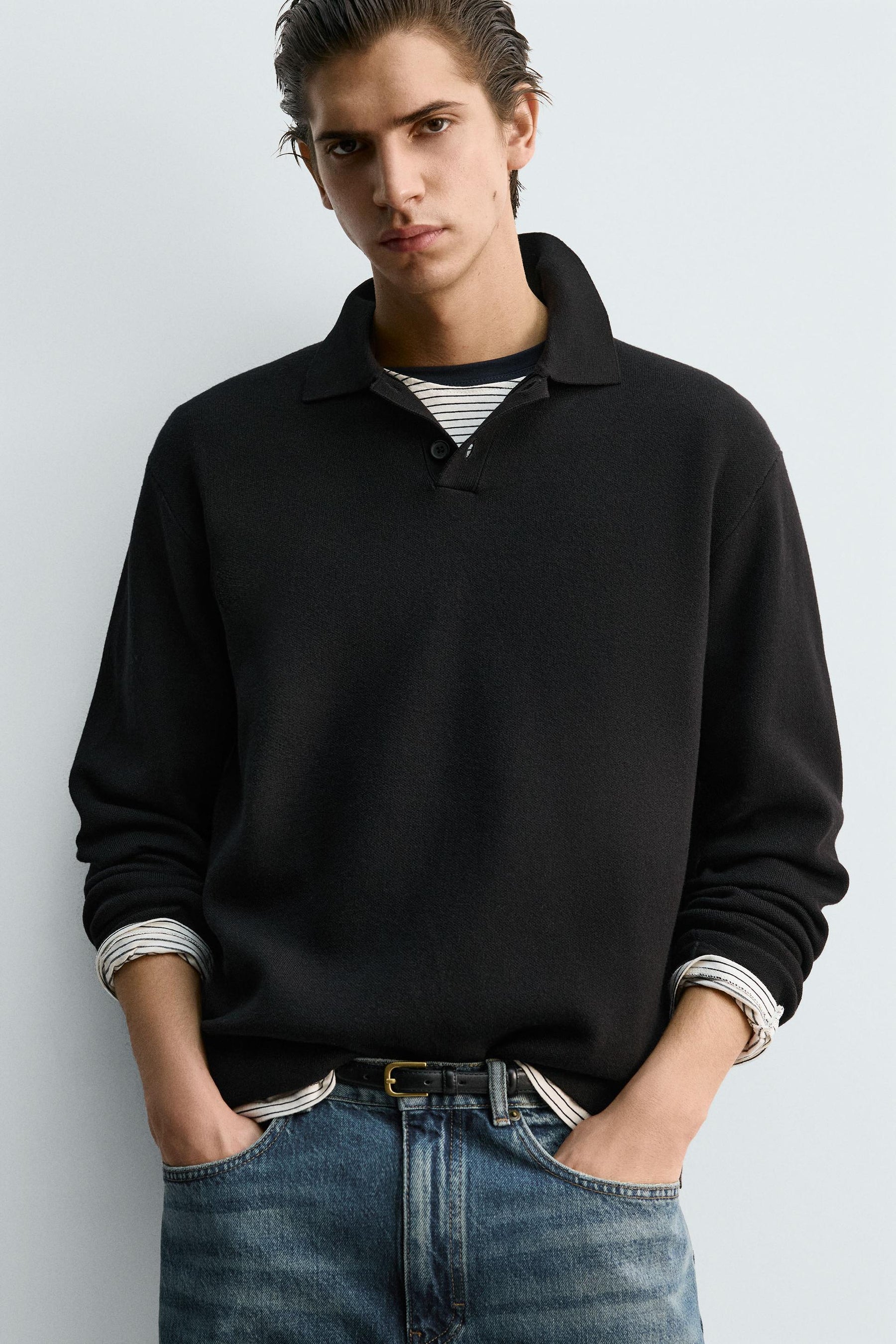 SOFT KNIT POLO SHIRT - Image 5