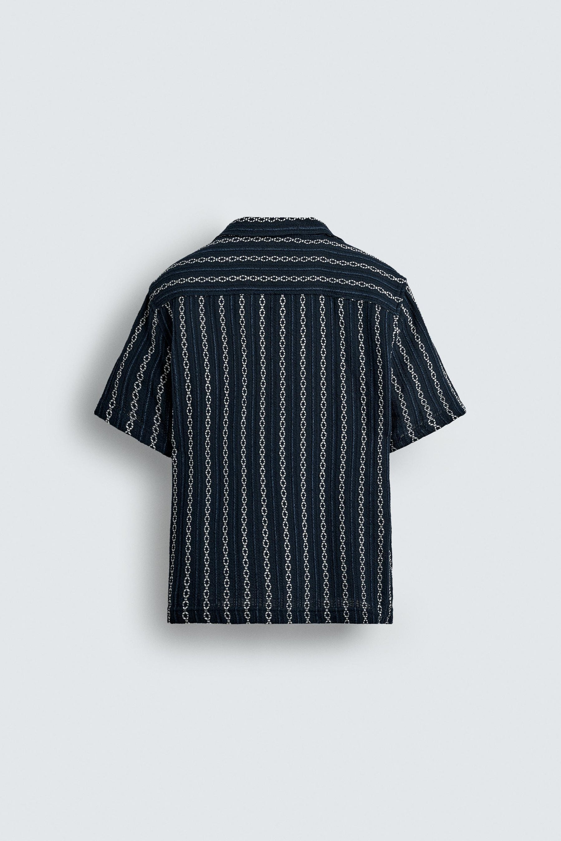 GEOMETRIC JACQUARD SHIRT - Image 6