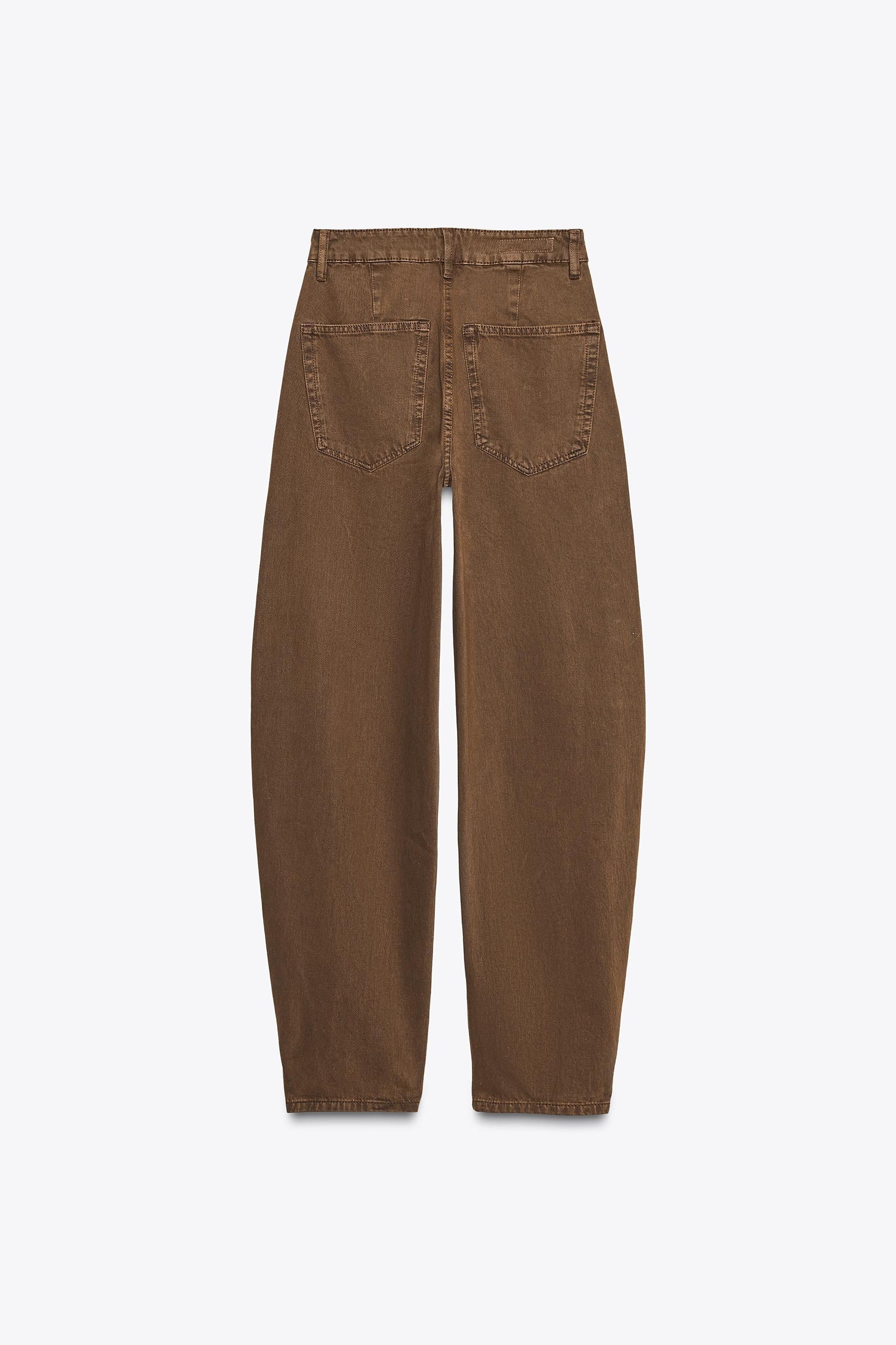 Baggy mid-waist jeans