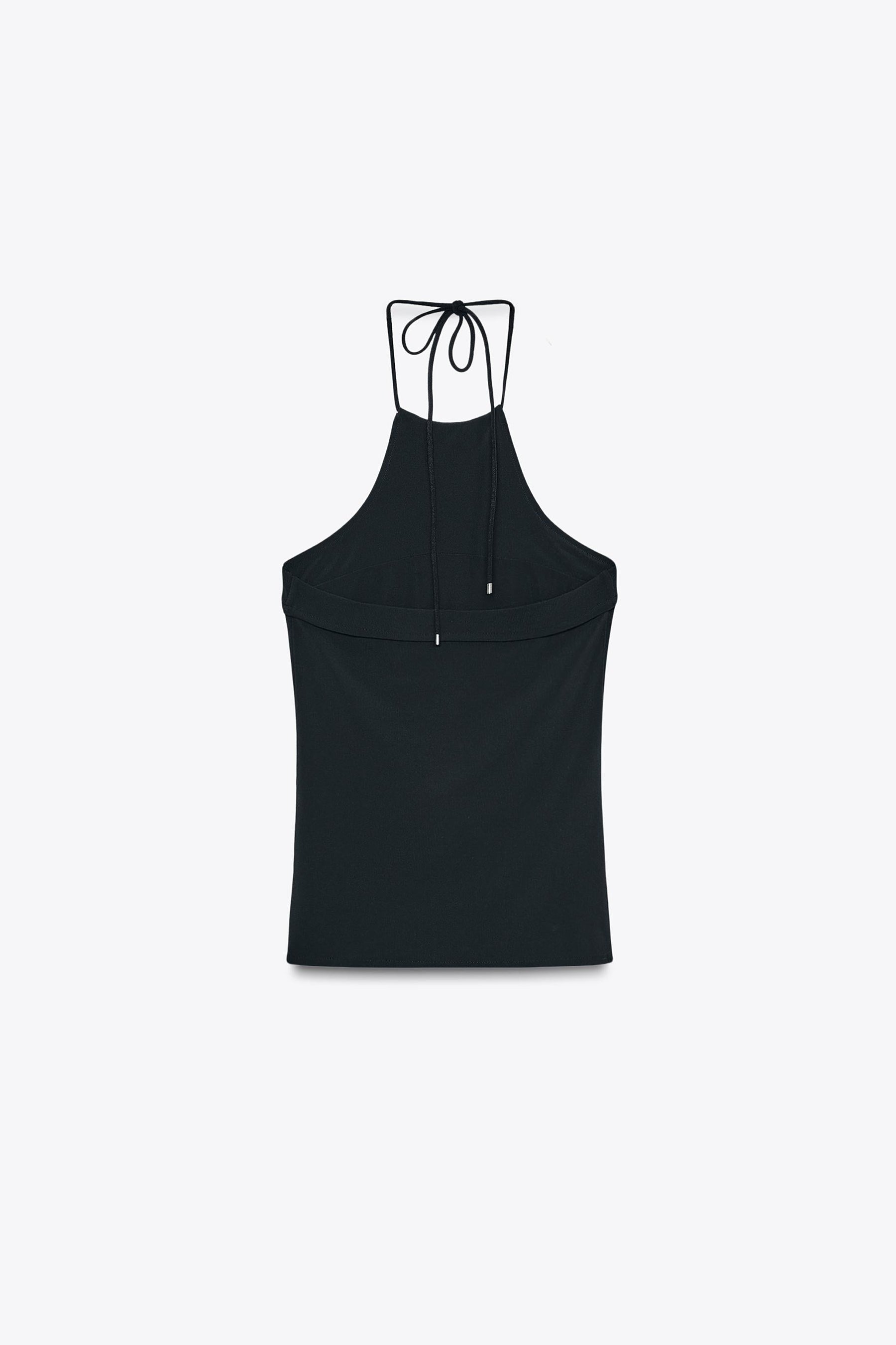 Crepe Halter Top