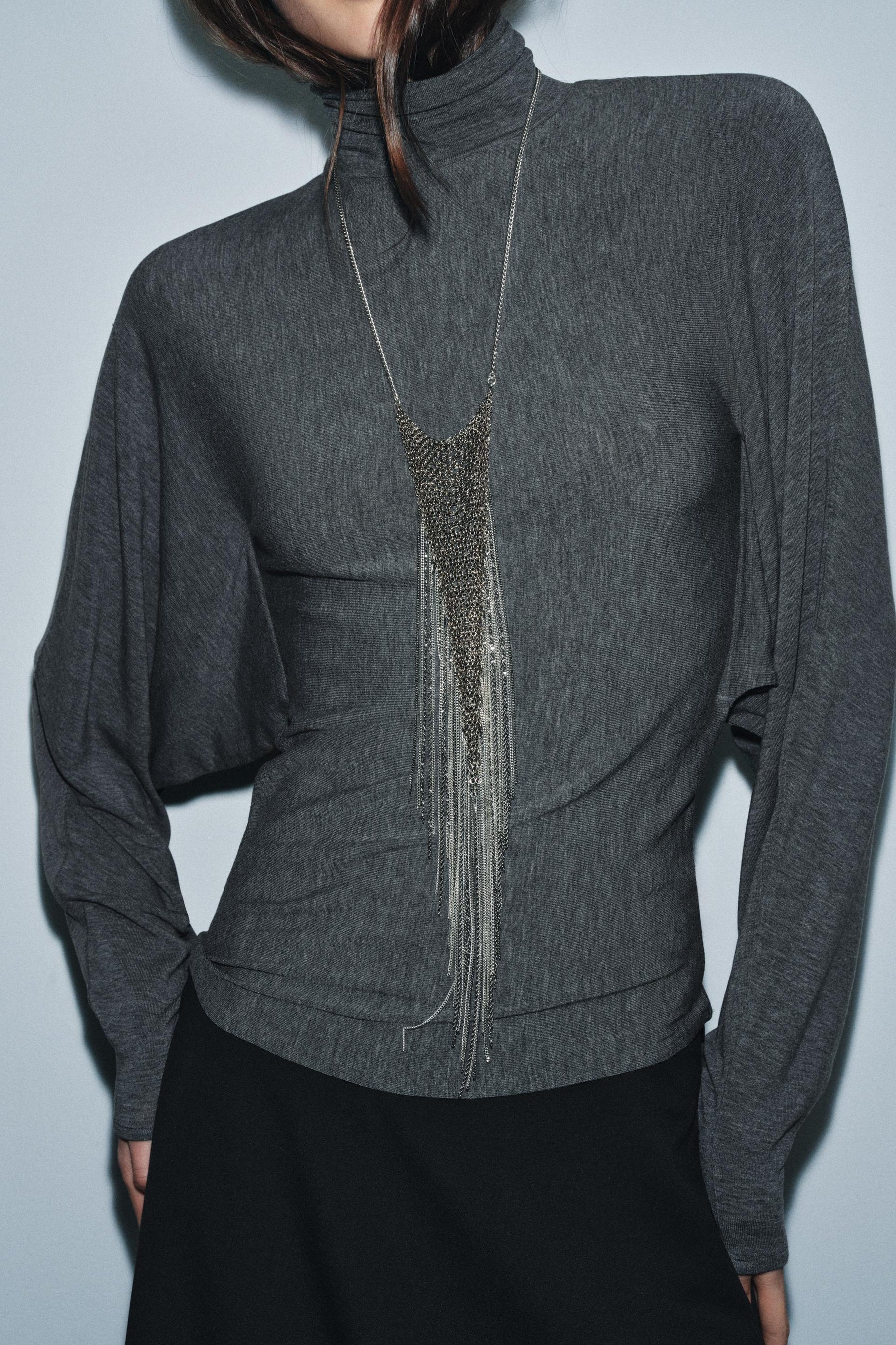 High Neck Tee