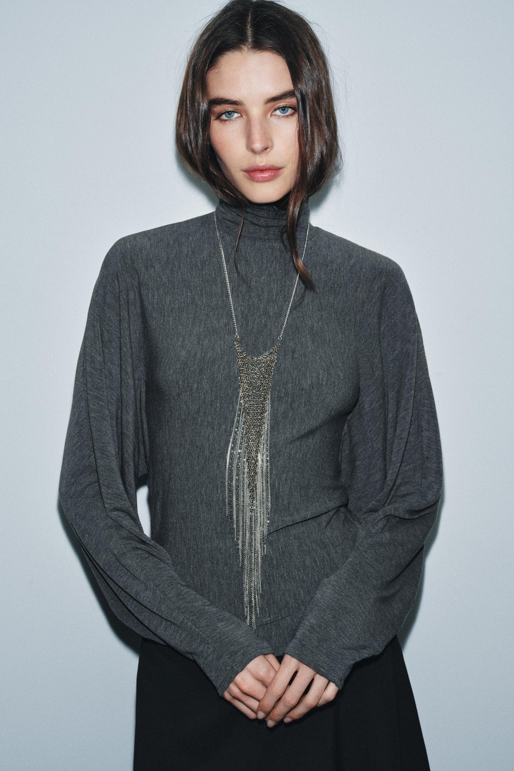 High Neck Tee