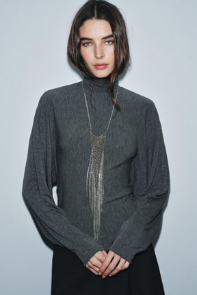 High Neck Tee