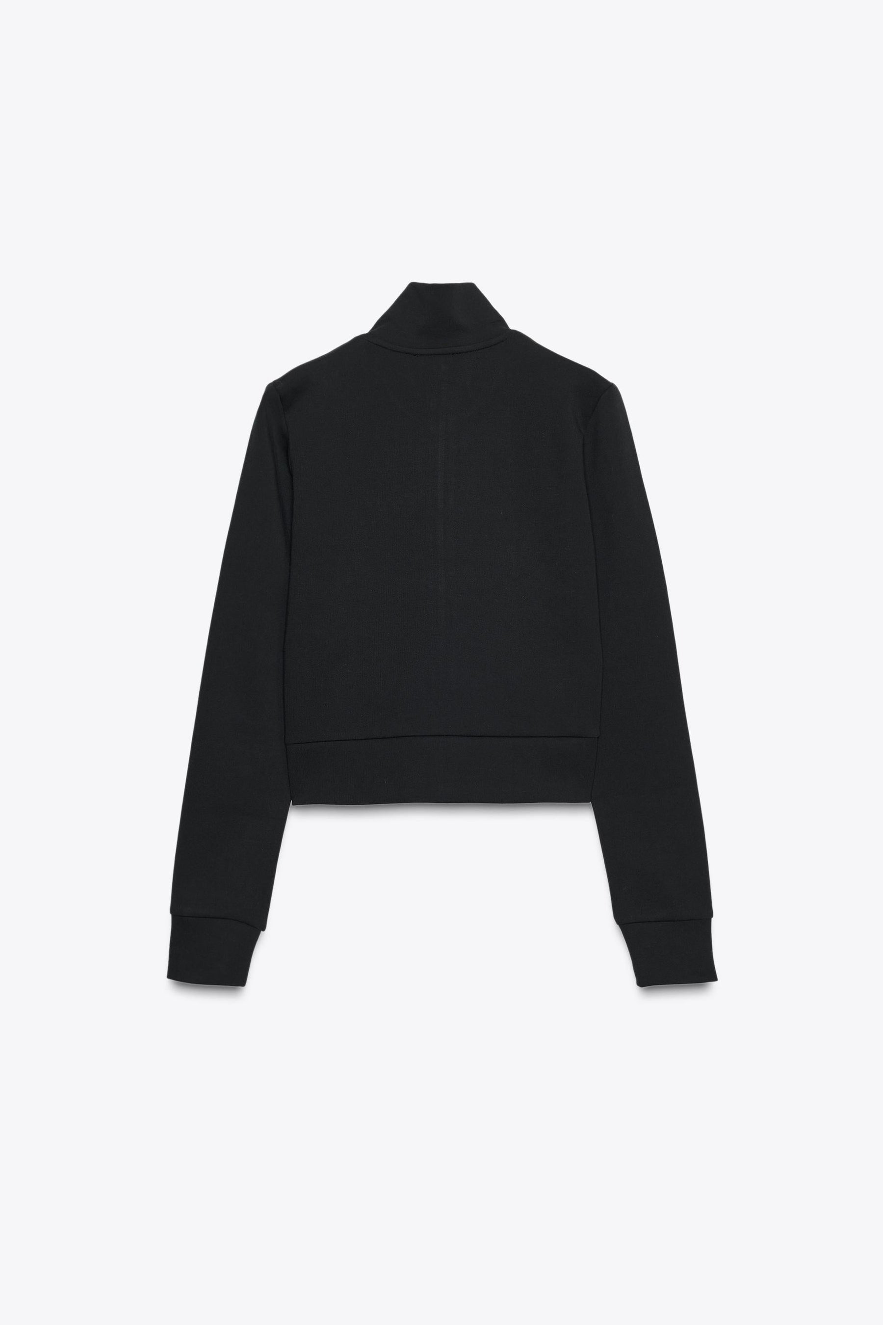 Zip-up sweatshirt
