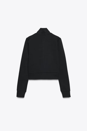 Zip-up sweatshirt