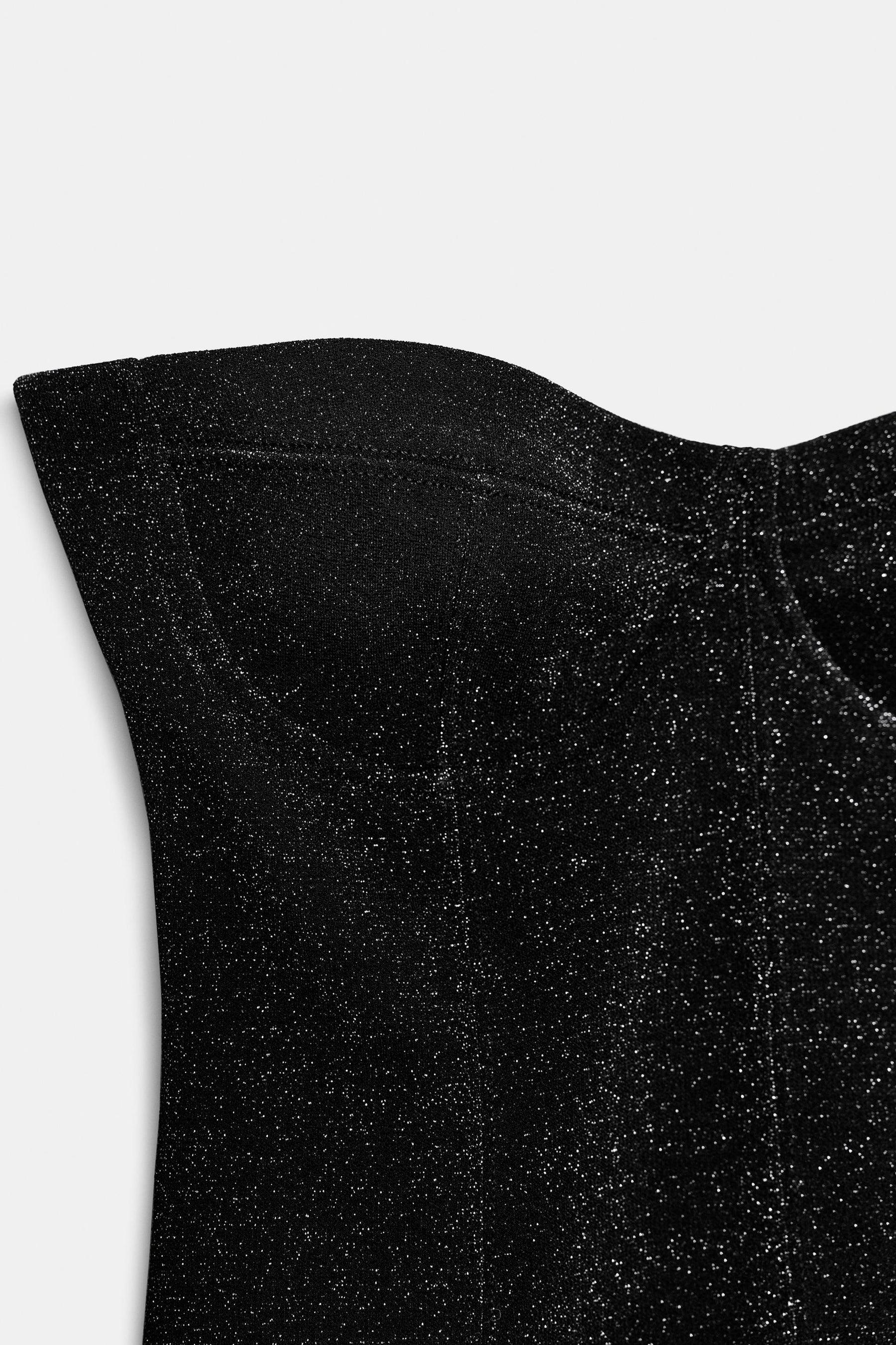 Sparkly Stretch Bandeau Top