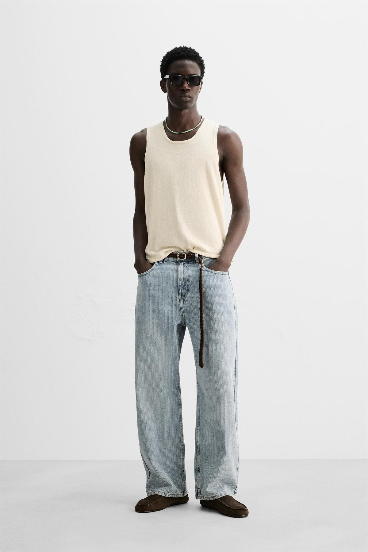 LIGHTWEIGHT KNIT TANK TOP - Image 1