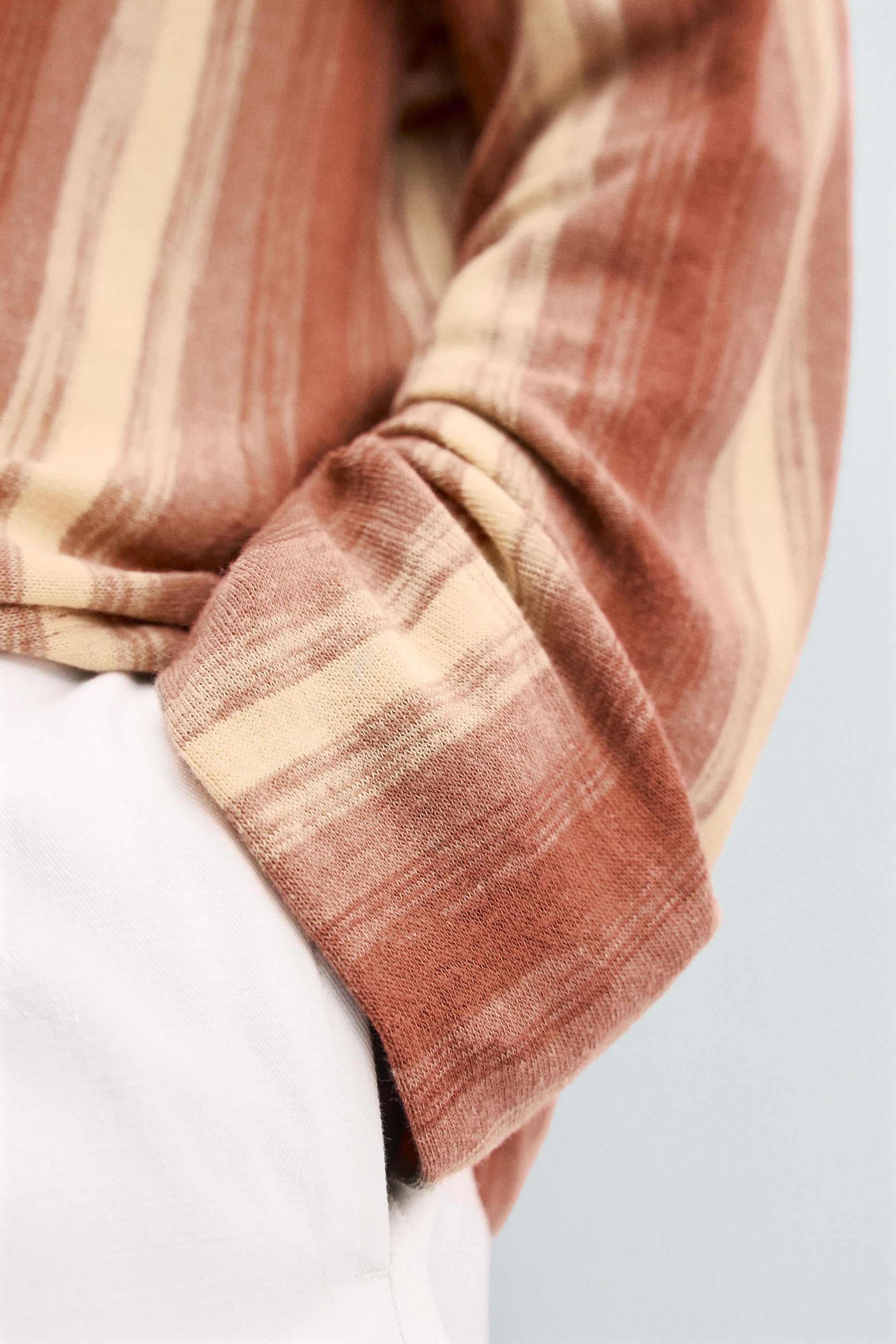 FLOWING STRIPED T-SHIRT - Image 6