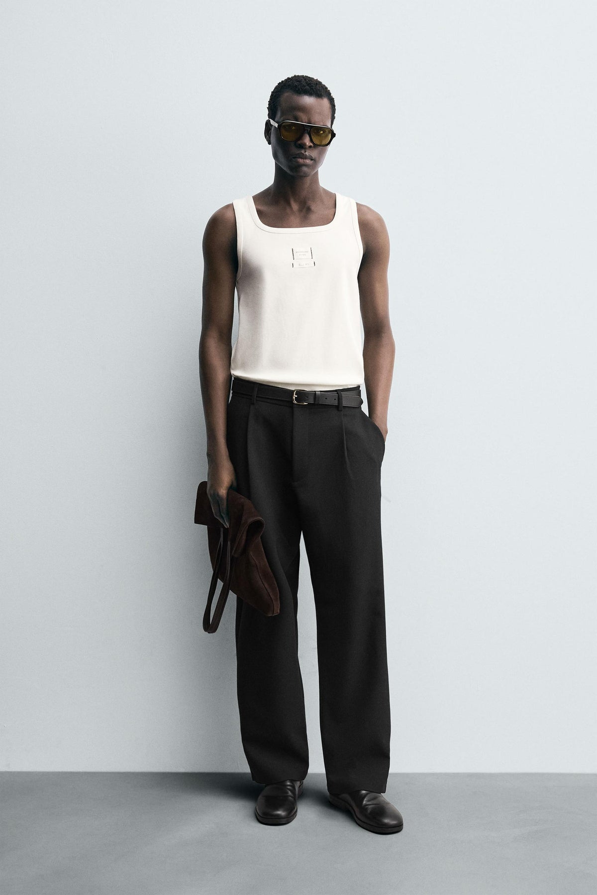 LABEL TANK T-SHIRT - Image 1