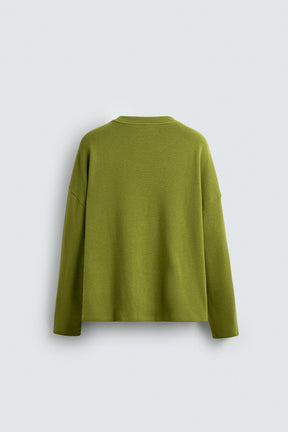 COTTON/LINEN SWEATSHIRT - Image 7