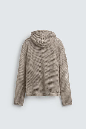 CROCHET TEXTURED SWEATSHIRT - Image 8