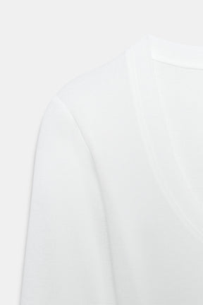 CREPE LONG SLEEVE SHIRT