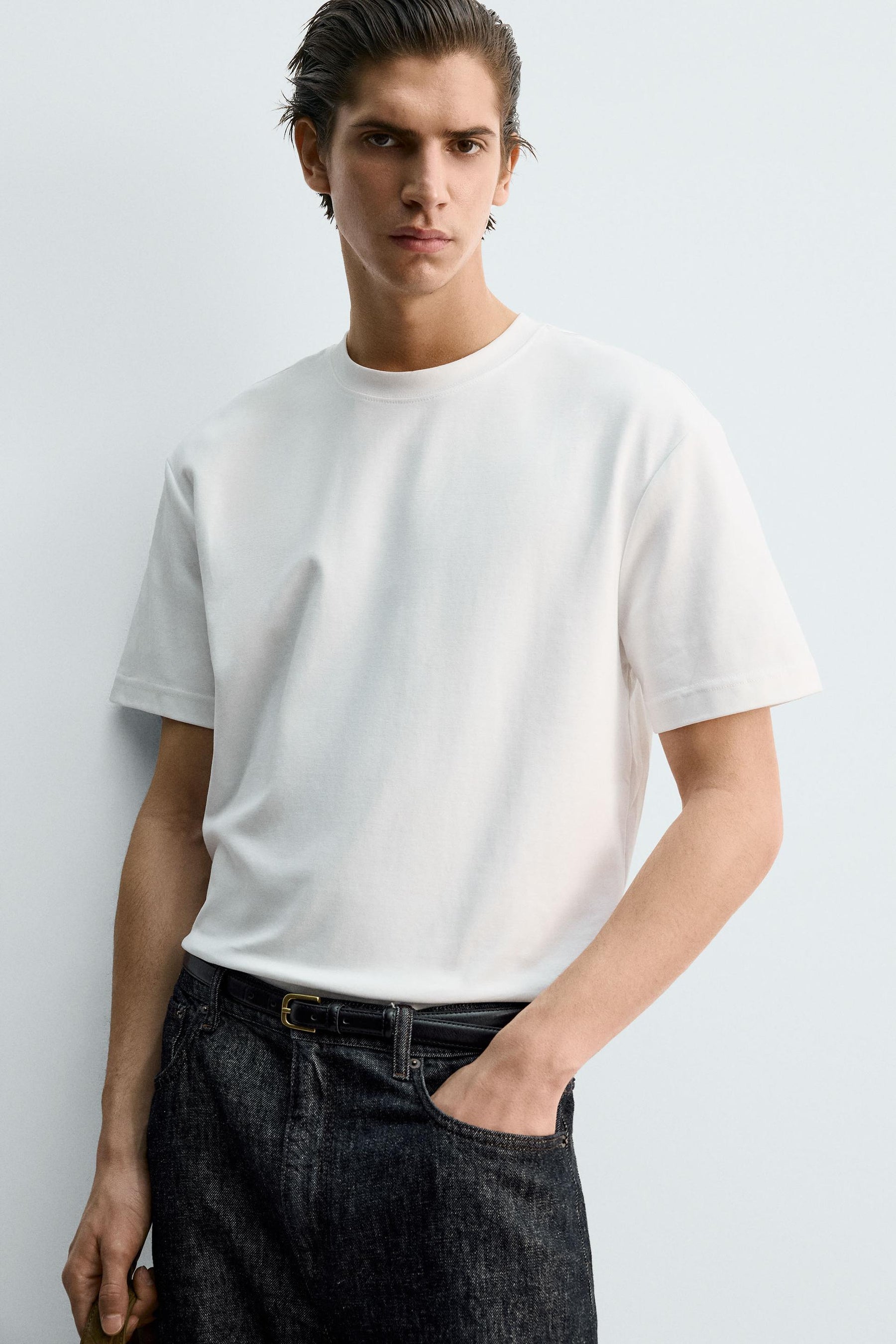 Relaxed Fit Interlock T-Shirt