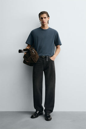 RELAXED FIT INTERLOCK T-SHIRT - Image 1