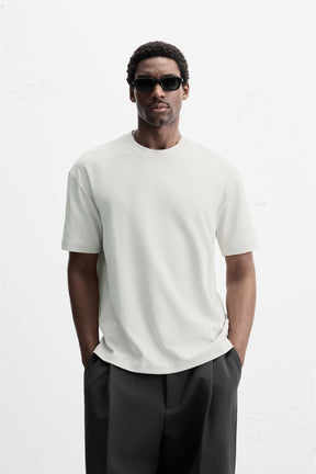 RELAXED FIT INTERLOCK T-SHIRT - Image 2