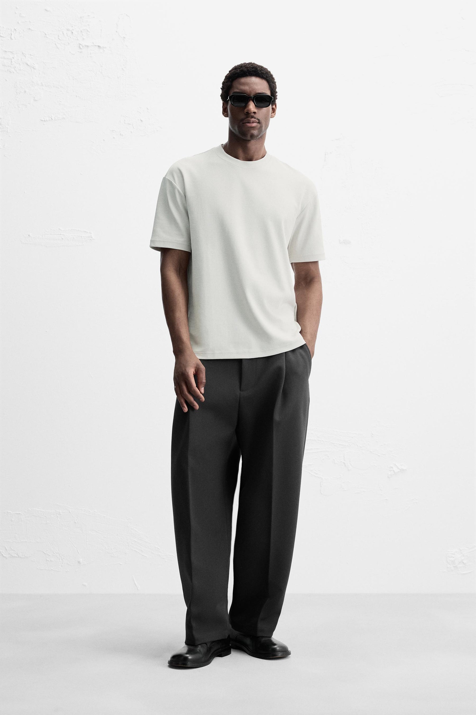 RELAXED FIT INTERLOCK T-SHIRT - Image 1
