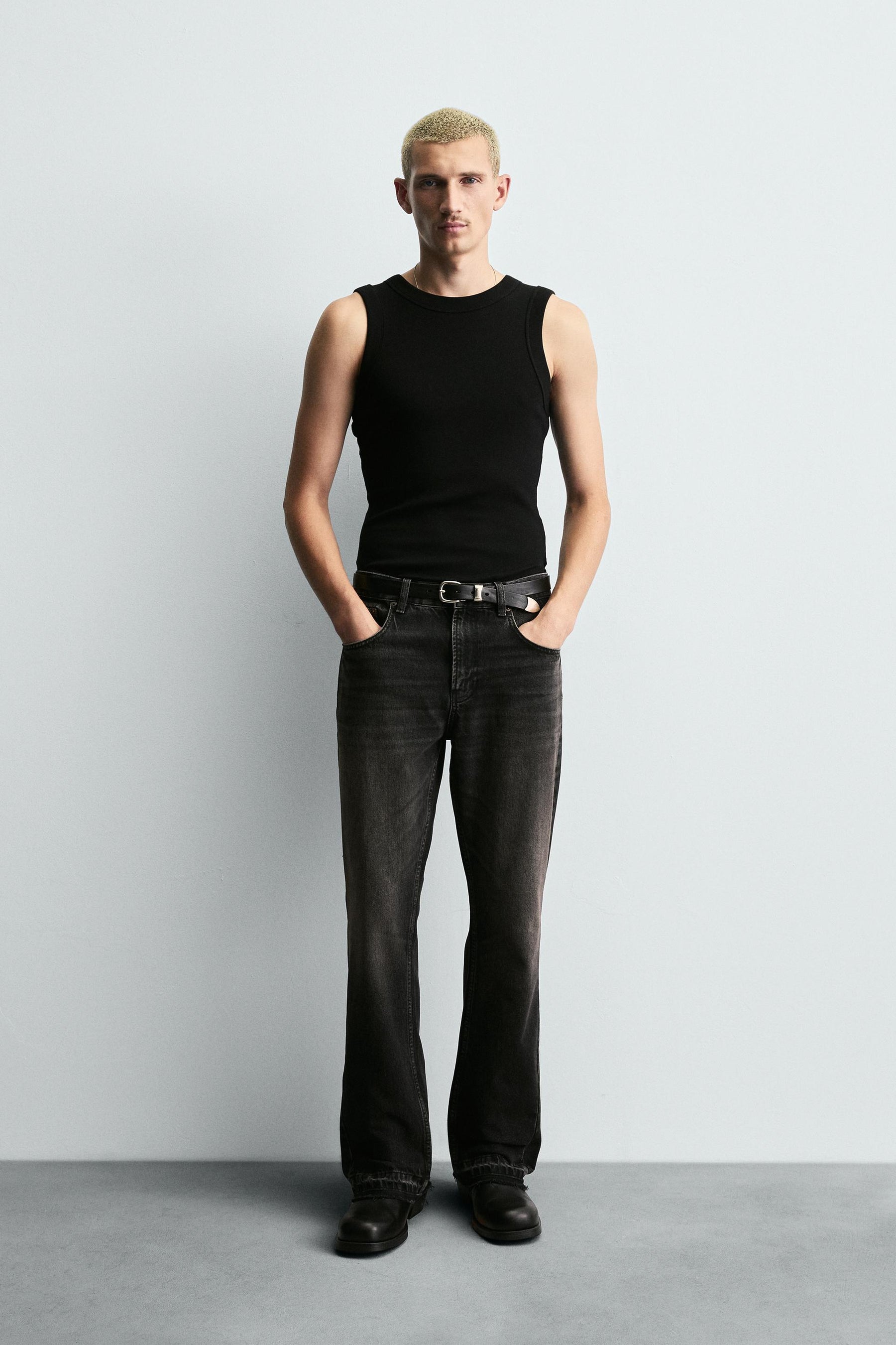 FLARE FIT JEANS - Image 1