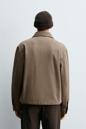 DENIM ZIP-UP JACKET - Image 3