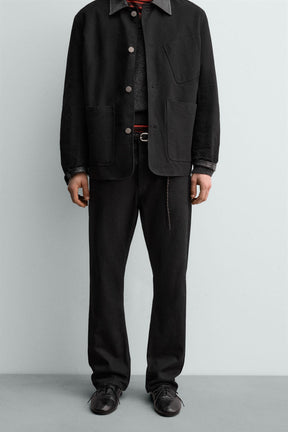 STRAIGHT-LEG BOOTCUT JEANS AARON LEVINE X - Image 2