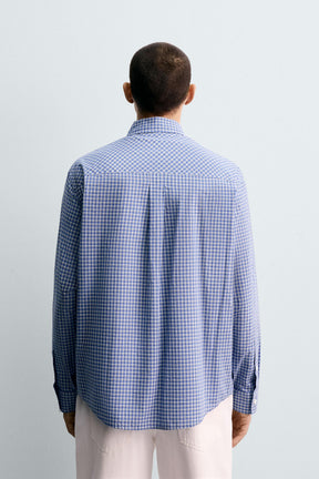 REGULAR FIT CHECK SHIRT - Image 3