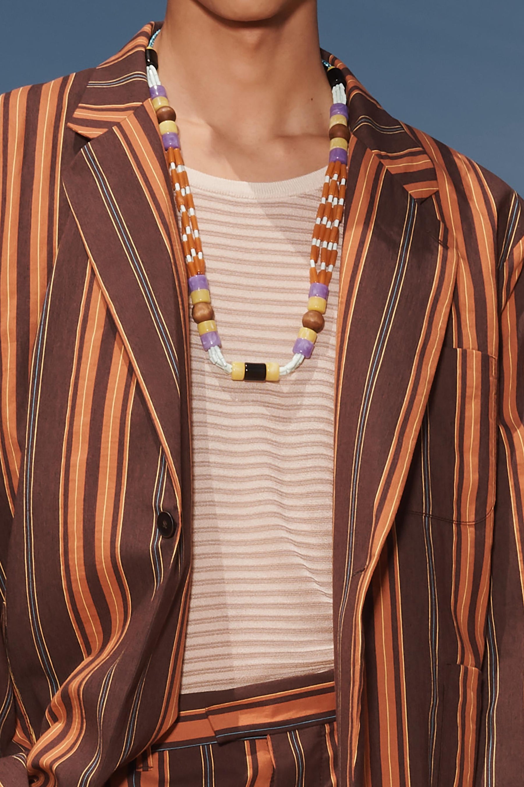 LIMITED EDITION STRIPED SUIT BLAZER - Image 3