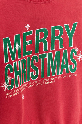 OVERSIZED CHRISTMAS SWEATER