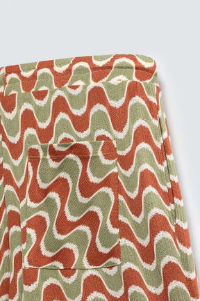 GEOMETRIC JACQUARD BERMUDA SHORTS - Image 10
