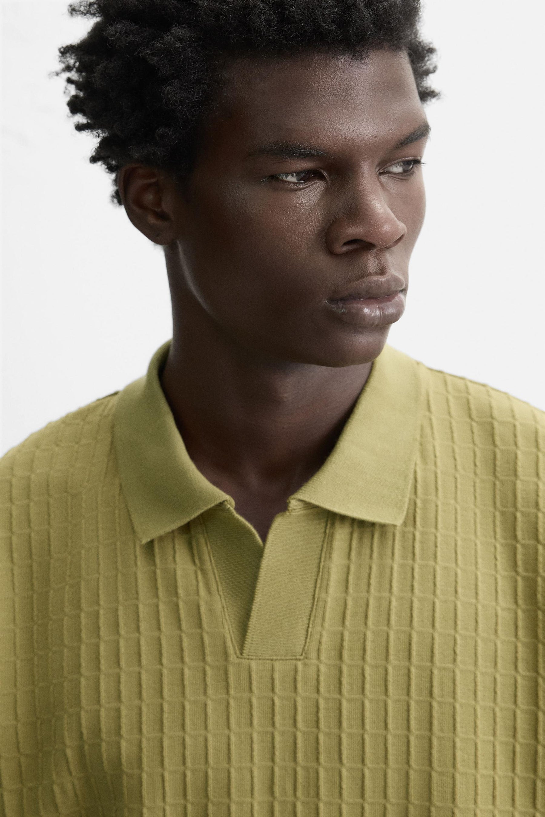 TEXTURED POLO SHIRT - Image 5