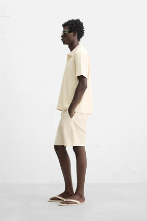 TEXTURED POLO SHIRT - Image 4