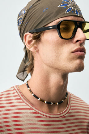STRIPED JACQUARD T-SHIRT - Image 6