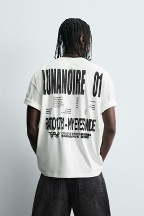 GRAPHIC TEXT T-SHIRT - Image 3