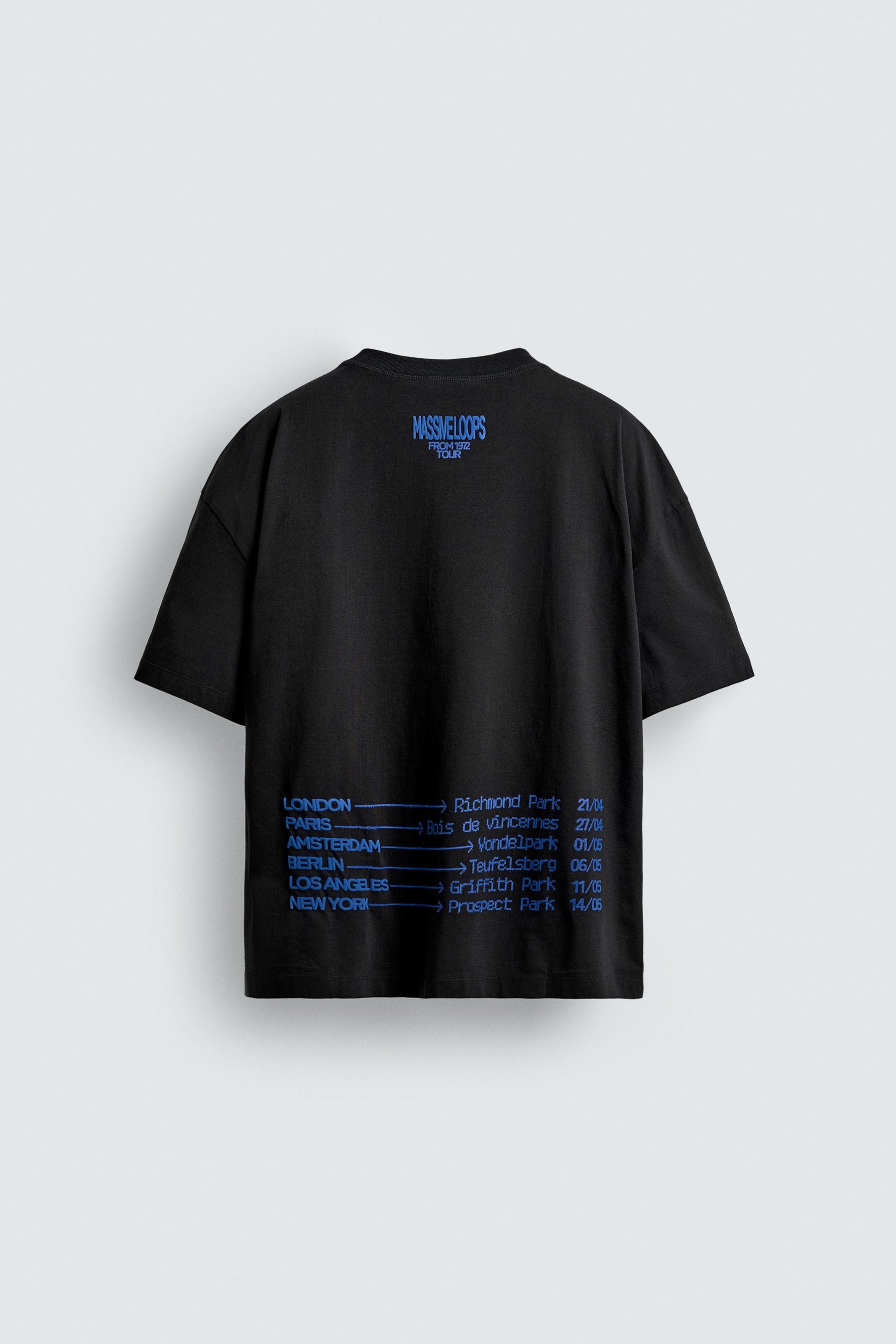 T-SHIRT WITH GRAPHIC SLOGAN - Image 8