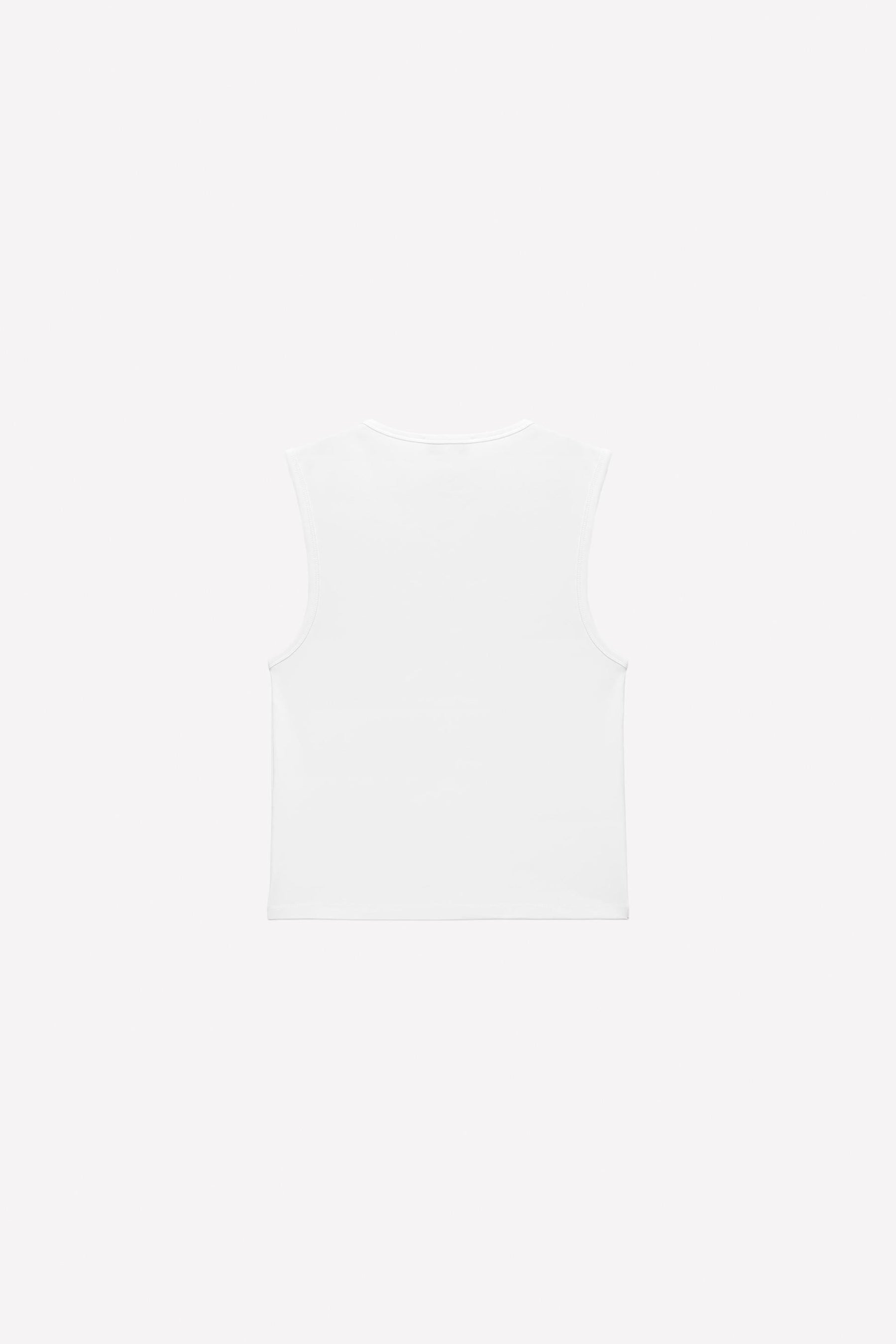 RHINESTONE LOGO TANK TOP LUDOVIC DE SAINT SERNIN x - Image 1