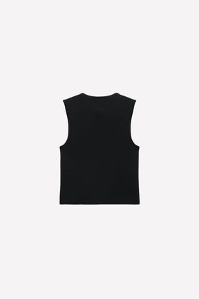 RHINESTONE LOGO TANK TOP LUDOVIC DE SAINT SERNIN x - Image 2