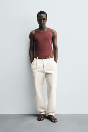 RIBBED TANK TOP - Image 1