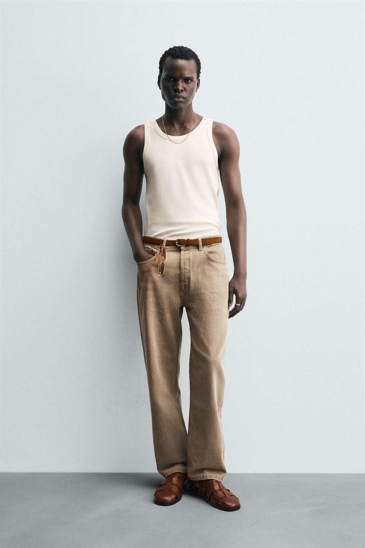 RIBBED TANK TOP - Image 1