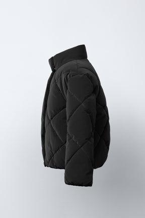RUBBERISED PUFFER JACKET - Image 3