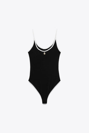 Bodysuit brooch